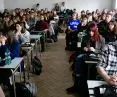 full hall at Gdansk University of Technology