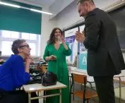 Od lewej:  dr inż. arch. Monika Arczyńska, redaktorka naczelna A&B Małgorzata Tomczak i Maciej Franta