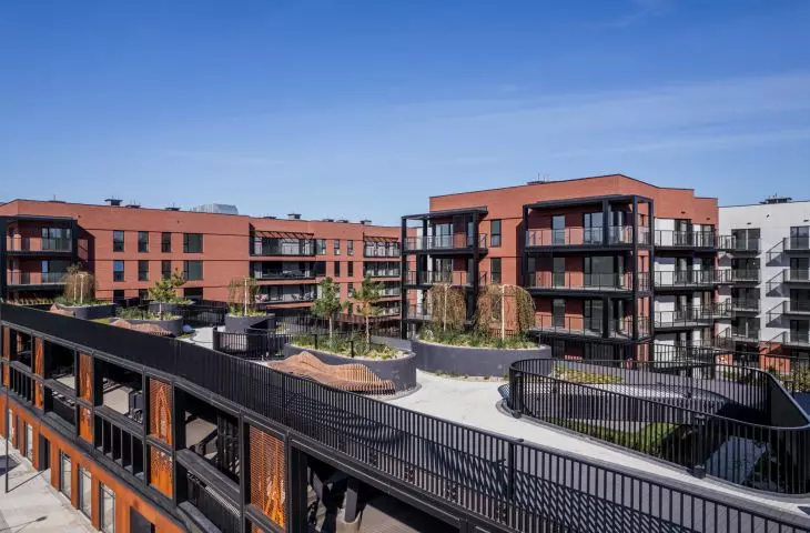 Nadmotlawie estate in Gdansk in the finals of the European competition Baumit Life Challenge 2024
