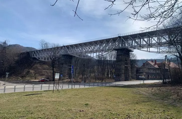 railroad viaduct in Walbrzych-Podgórze