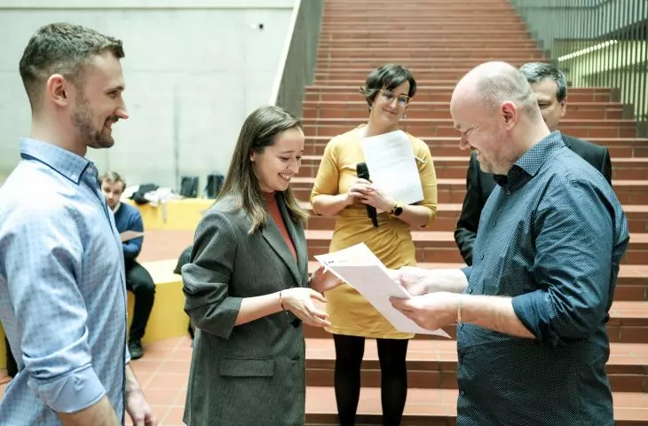 Maja Stankowska i Mateusz Baranowski na gali rozdania nagród Urban Design Award