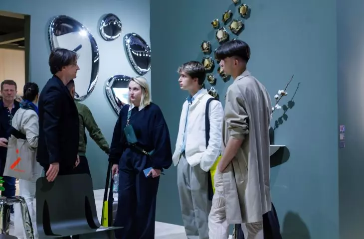 Winners of the Paradyż Designers competition at the 62nd Salone del Mobile Milano