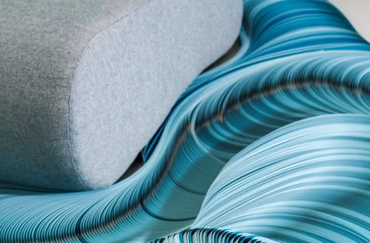 More than 11,000 sheets of paper were used to create the artwork