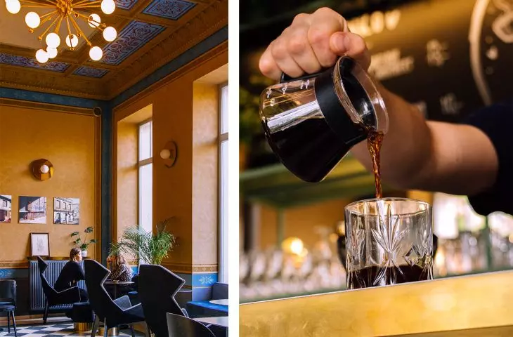 Szykier Coffee & Bistro in Lodz, Poland.