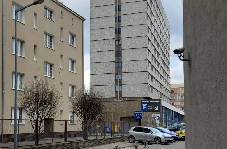Jowita Student House, Poznań (designed by Witold Milewski, Zygmunt Skupniewicz, construction: 1965)