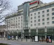 Sheraton hotel, view from Bukowska street