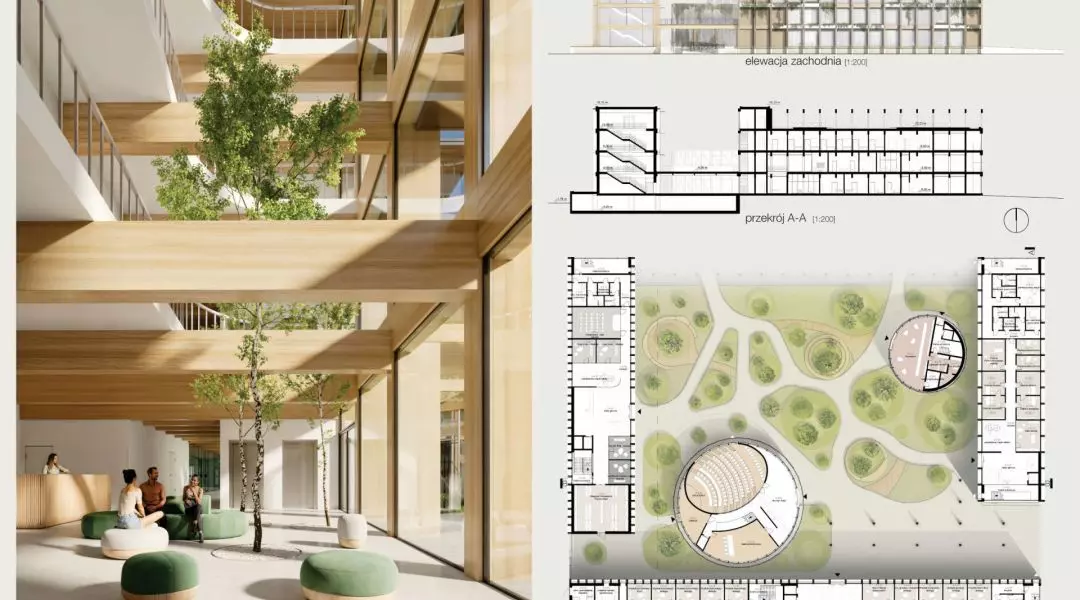 Wyróżnienie równorzędne, proj.: Dot Architekci