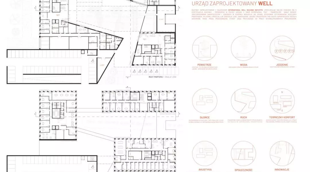 Wyróżnienie równorzędne, proj.: Miks.tura Architekci Stefan Zieliński