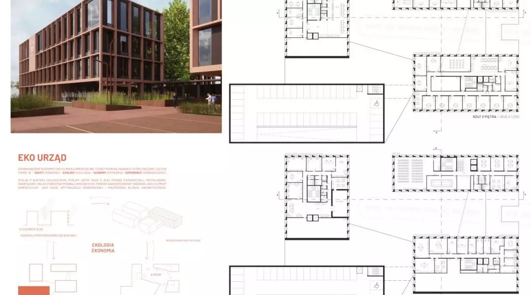 Wyróżnienie równorzędne, proj.: Miks.tura Architekci Stefan Zieliński