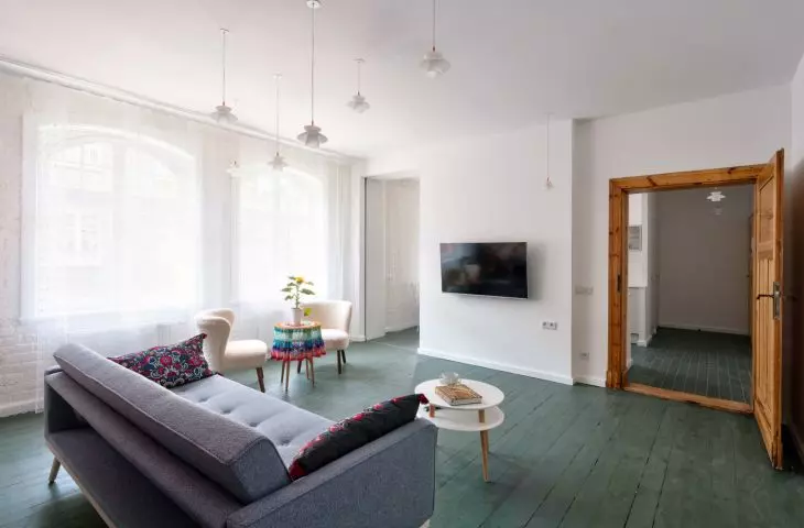 Interiors of apartments in Katowice's Nikiszowiec, 2022