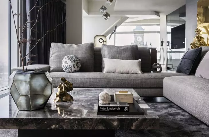 The interior is kept in subdued colors