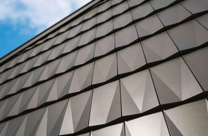 Tiles on the facade - a trend in architecture
