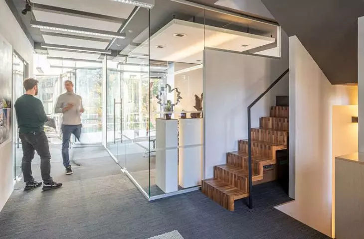 Interior of the Grupa 5 Architekci studio in Warsaw