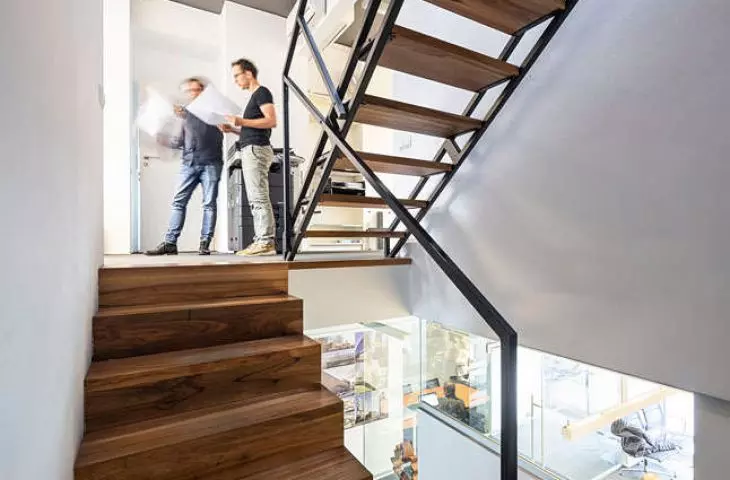 Interior of the Grupa 5 Architekci studio in Warsaw