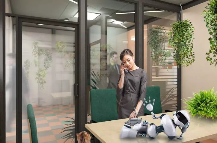 Projekt przestrzeni coworkingowej