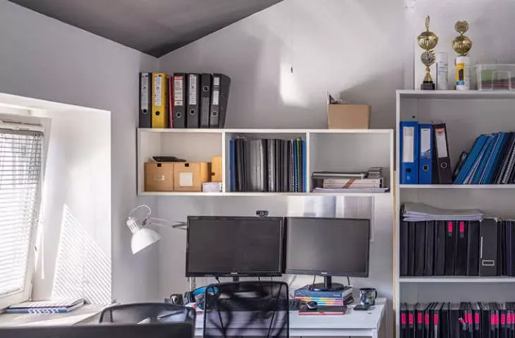 Interior of the Grupa 5 Architekci studio in Warsaw