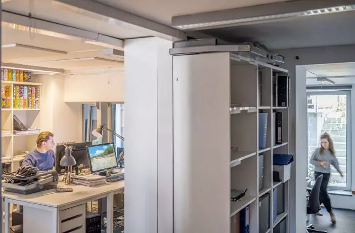 Interior of the Grupa 5 Architekci studio in Warsaw