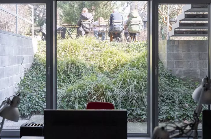 Interior of the Grupa 5 Architekci studio in Warsaw