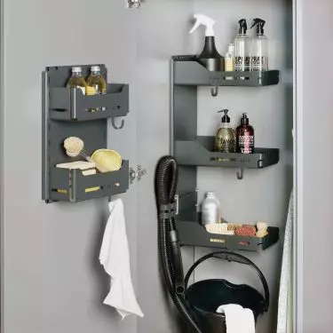 Choose shelving systems that provide access from all sides