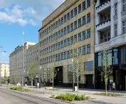 dawny bank PKO przy placu Wolności (obecnie nieużytkowany)