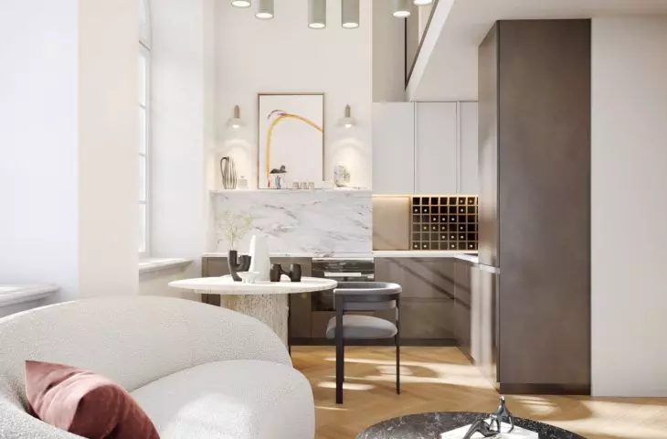 „Skarbiec” — wizualizacja banku po adaptacji na apartamentowiec