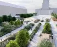 greenery to make up more of the market area