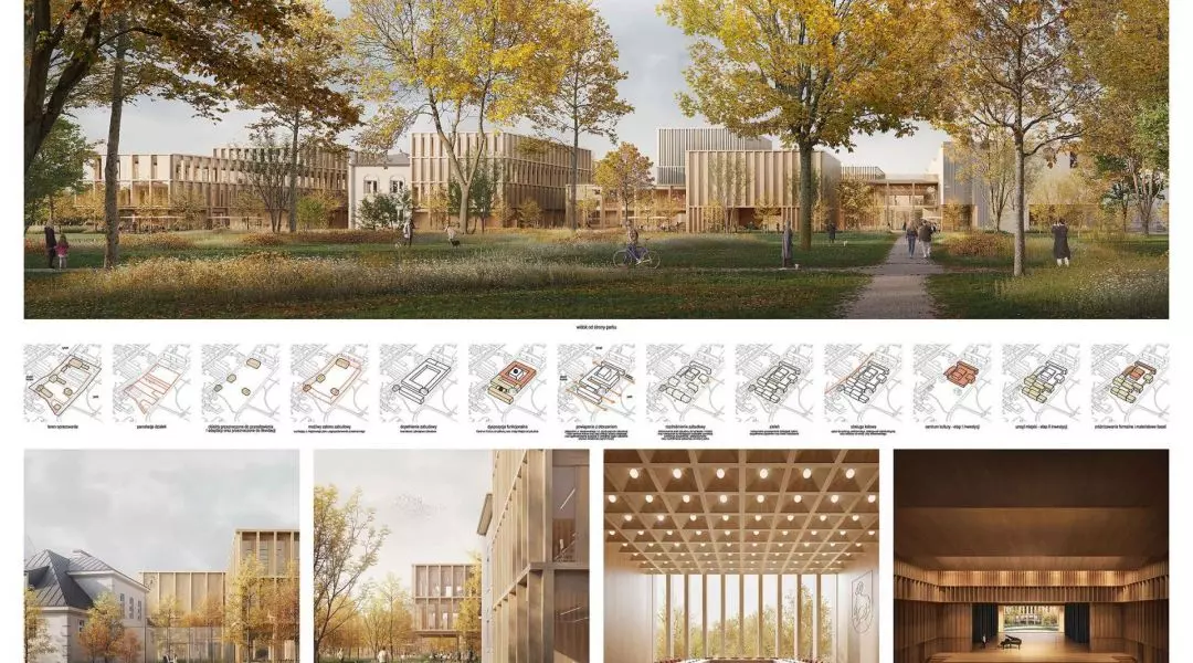 I Nagroda, proj.: JSK Architekci, HPP Architekten