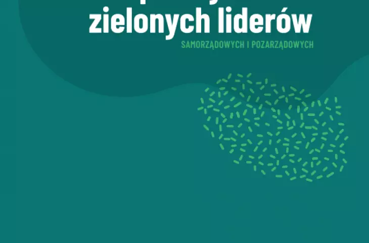 poradnik „Dobre praktyki zielonych liderów samorządowych i pozarządowych” opublikowała Fundacja Sendzimira