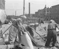 Women's team led by Rozalia Bober during construction of GDM