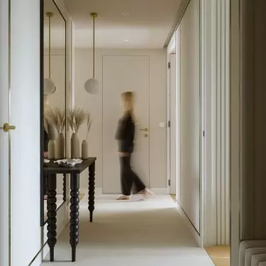 The apartment is 120 square meters