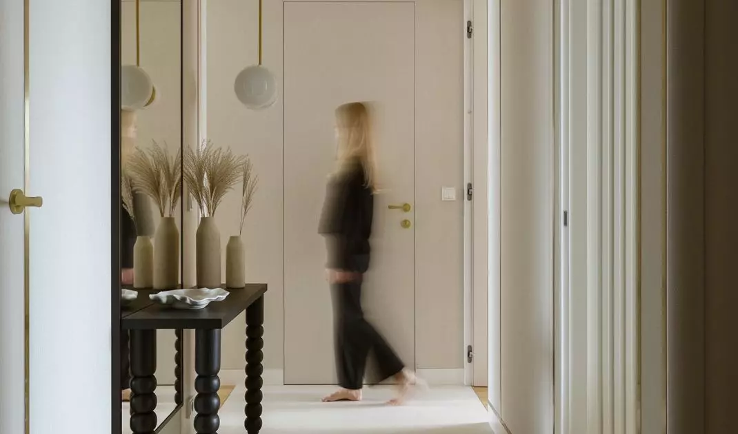The apartment is 120 square meters