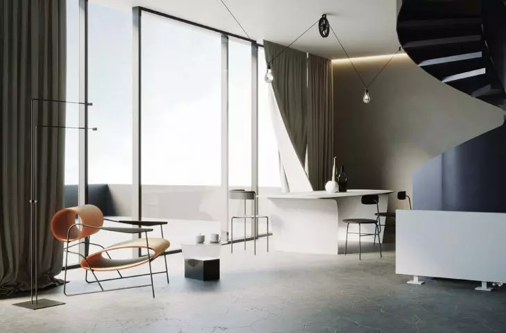 D-22 steel radiator as decoration