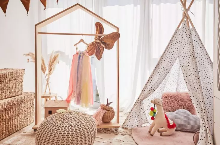 Make sure the toddler feels he has his own private place