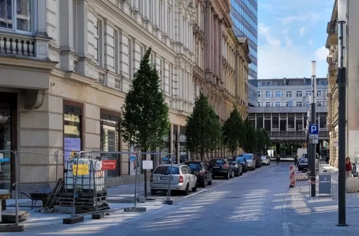śródmieście Poznania po remontach w ramach Projektu Centrum
