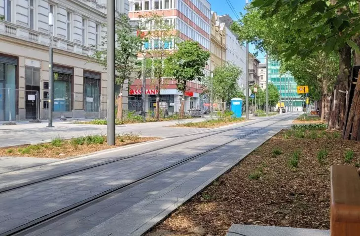 śródmieście Poznania po remontach w ramach Projektu Centrum