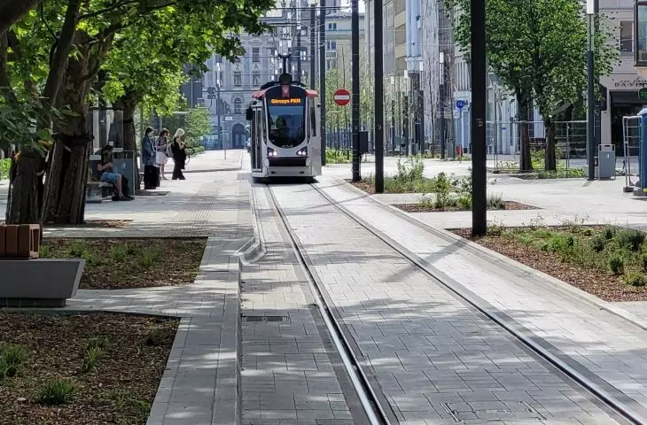 śródmieście Poznania po remontach w ramach Projektu Centrum