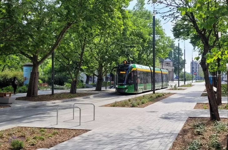 śródmieście Poznania po remontach w ramach Projektu Centrum