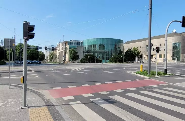 śródmieście Poznania po remontach w ramach Projektu Centrum
