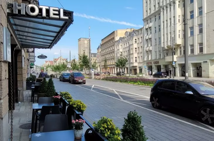 śródmieście Poznania po remontach w ramach Projektu Centrum