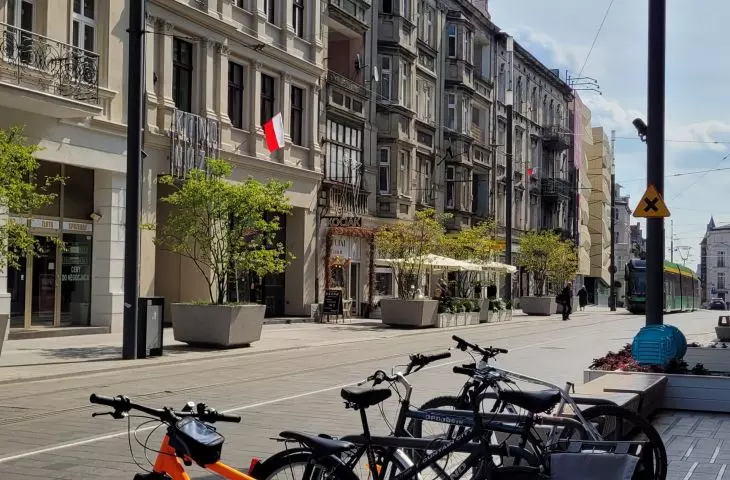 śródmieście Poznania po remontach w ramach Projektu Centrum