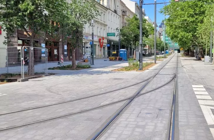 śródmieście Poznania po remontach w ramach Projektu Centrum