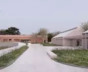 widok dziedzińca wewnętrznego