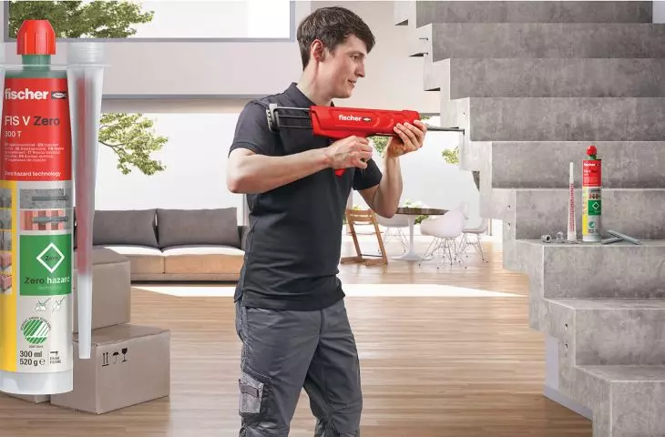 Fischer eco-friendly injection mortar FIS V ZERO 300 