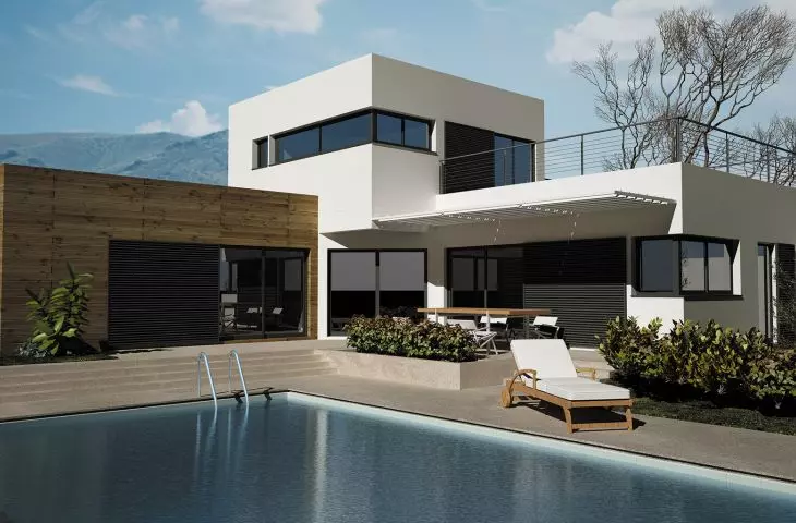 SP-E - flush-mounted external roller shutters