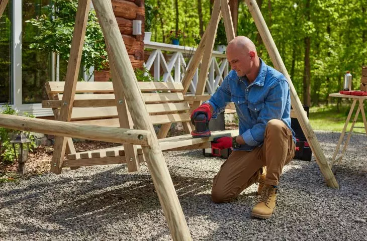 Before applying the product, prepare the wood surface more thoroughly