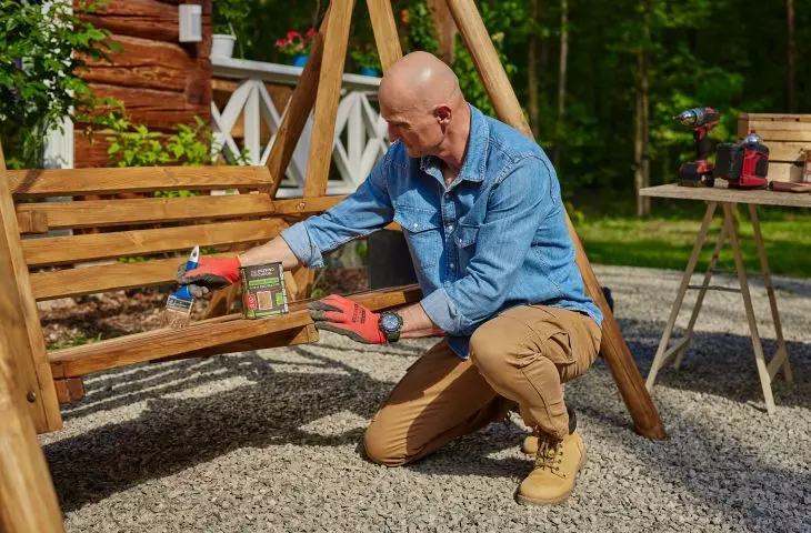 Remember to properly secure your swing