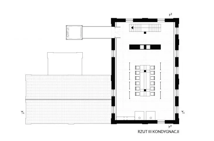 projection of the third floor