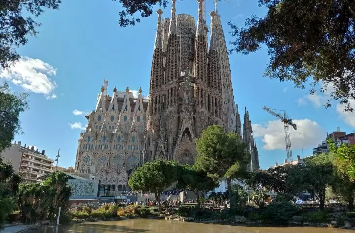 Sagrada Familia w Barcelonie