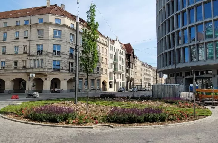 śródmieście Poznania po remontach w ramach Projektu Centrum 