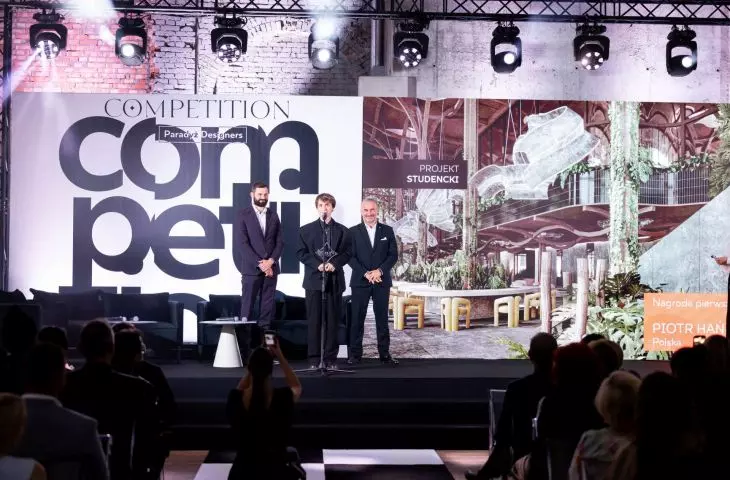 gala finałowa międzynarodowego konkursu Paradyż Designers